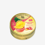 Bombone Double Fruit Drops – grejp s nadjevom od ananasa 175g