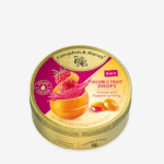 Bombone Double Fruit Drops – naranča s nadjevom od malina, 175g