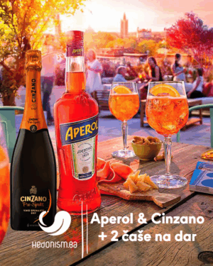 Aperol & Cinzano Pro Spritz +2 originalne čaše na dar