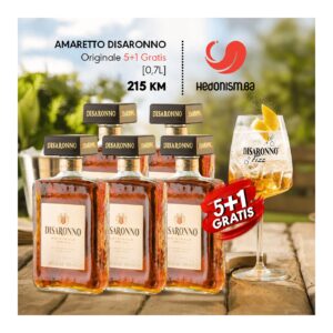 Akcija Liker Disaronno Originale 5+1 gratis