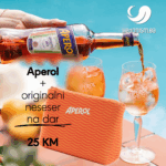 Aperol 0,7L + originalni neseser na dar