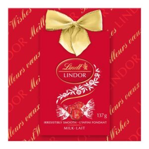 Bombonijera Lindt LINDOR Milk Chocolate Truffles Gift Box