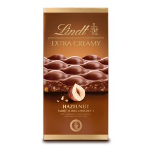 Čokolada Lindt Extra Creamy Milk Hazelnut