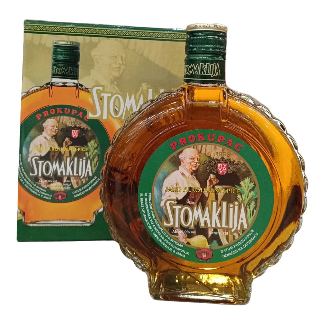 Stomaklija 40% 0,7L Poklon Kutija