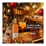 Akcija! 2x Vodka Tito's + Liker Giffard Curaçao gratis