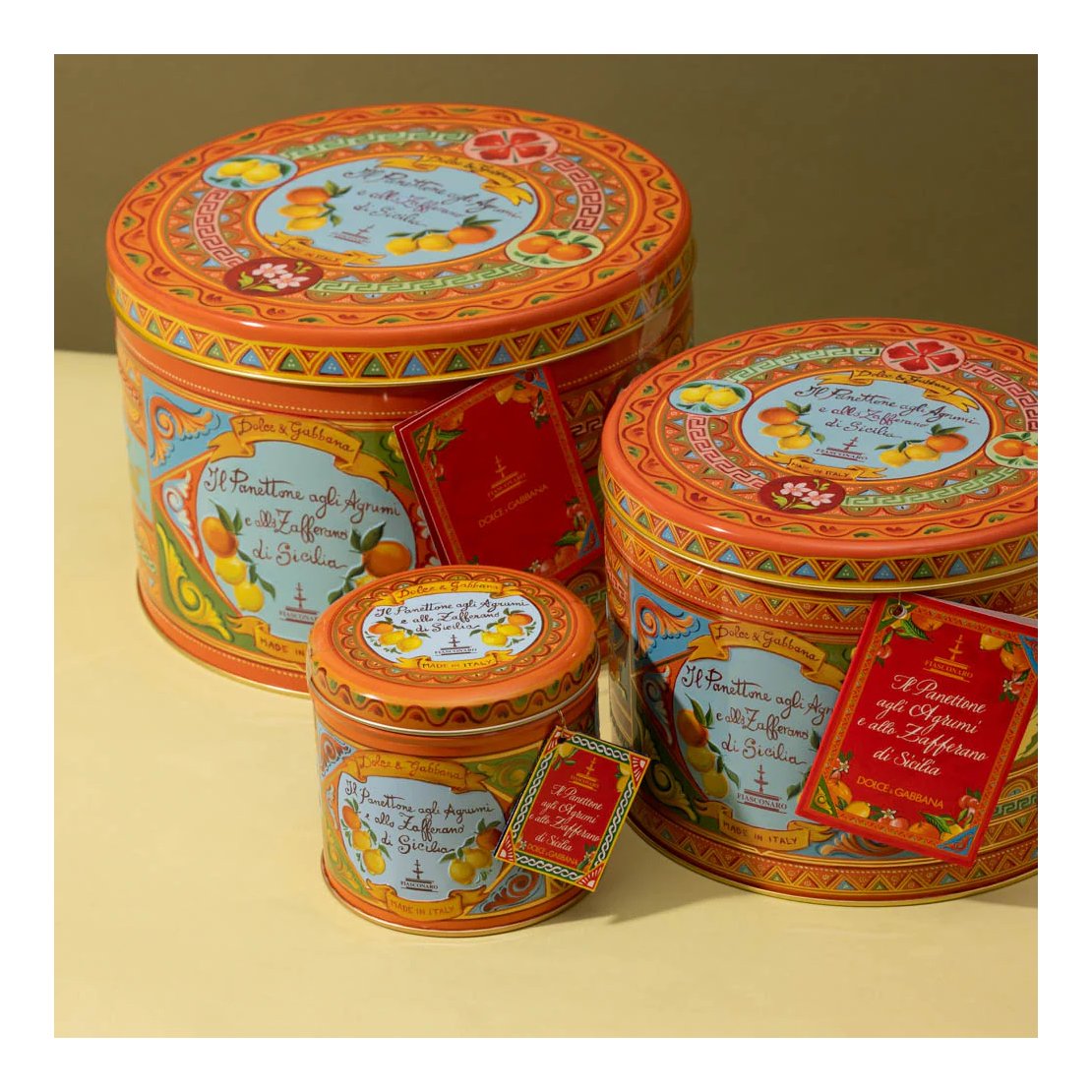 Fc Panettone Agrumi E Saffron D&G 500G