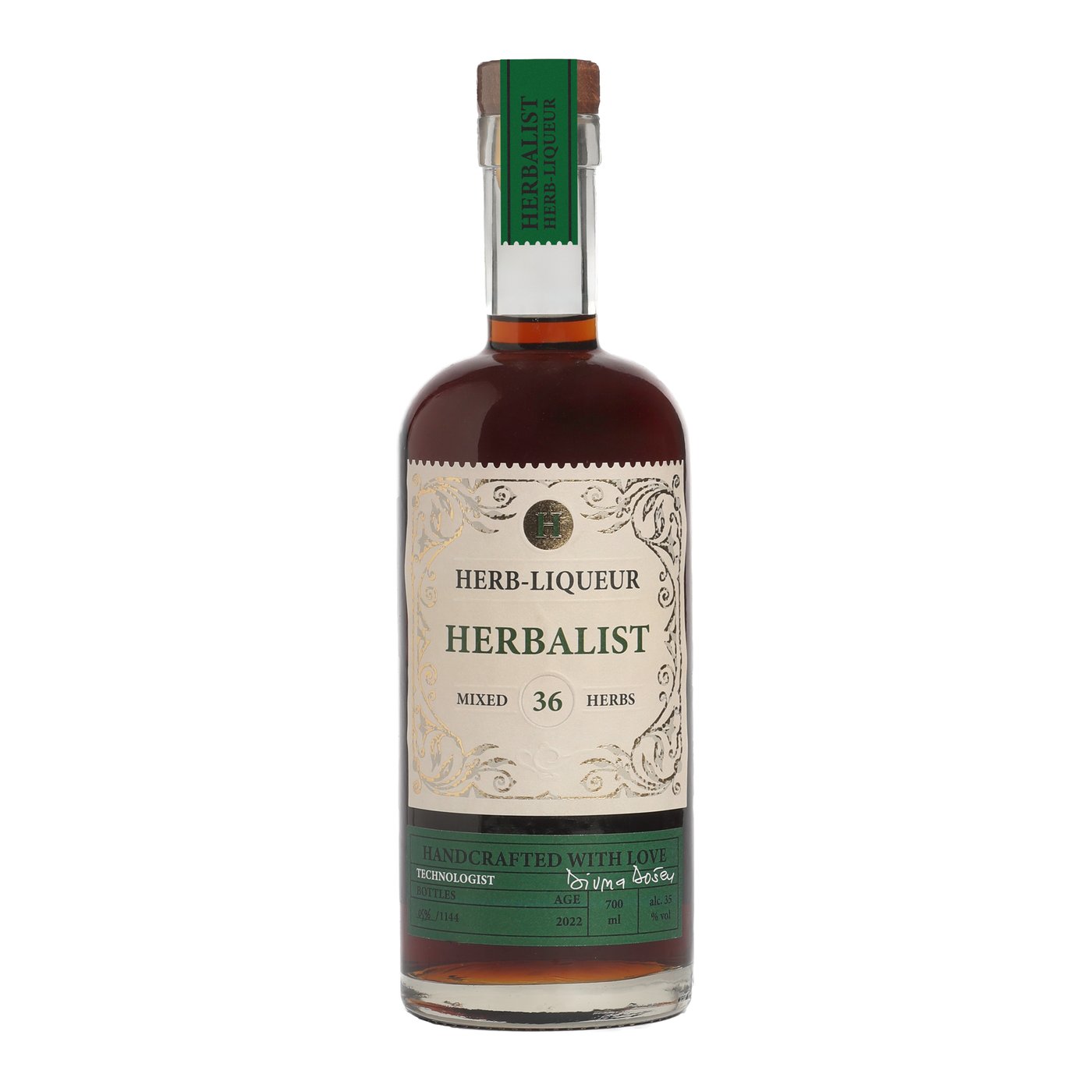 Herbalist 0,7L 35% Herb-Liqueur-Mixed 36 Herbs