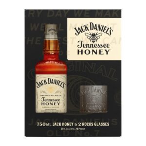 Whiskey Jack Daniel's Honey +čaše, 0,7L