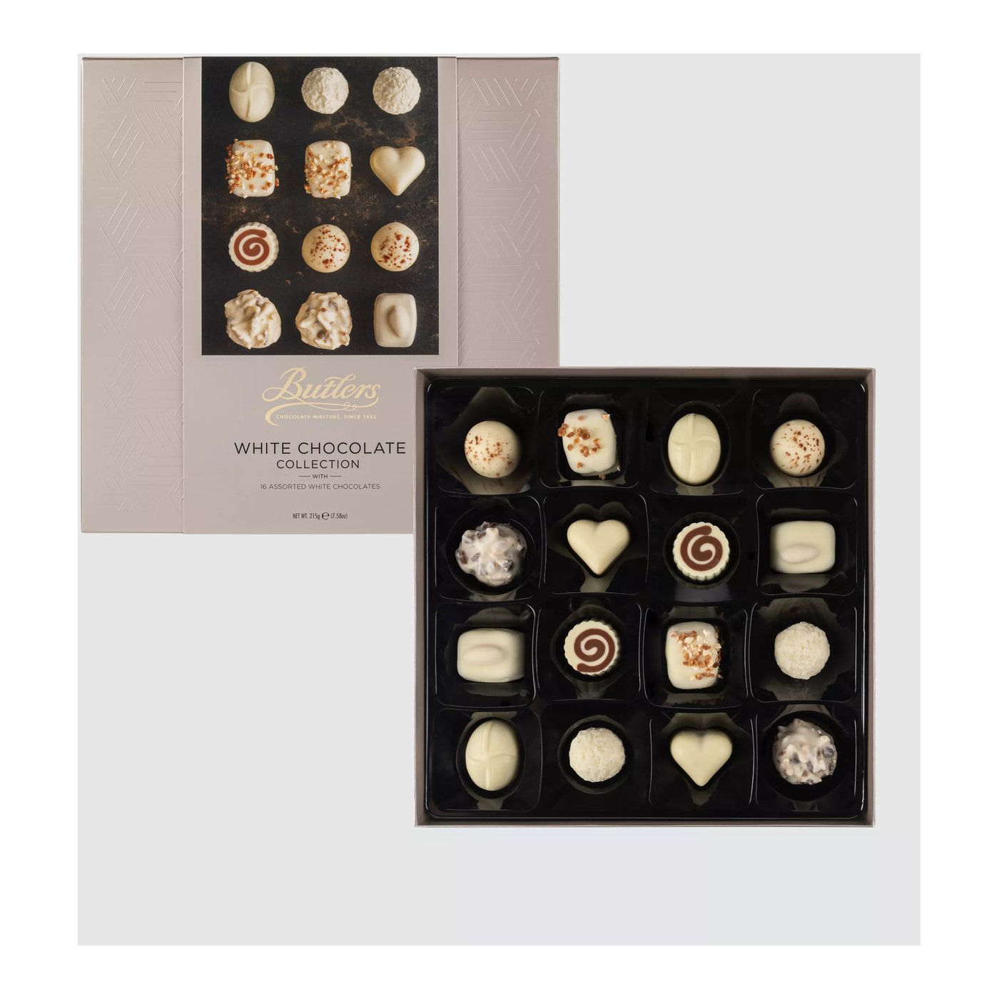 Butlers Dessert White Chocolate Collection Assorted 215Gr