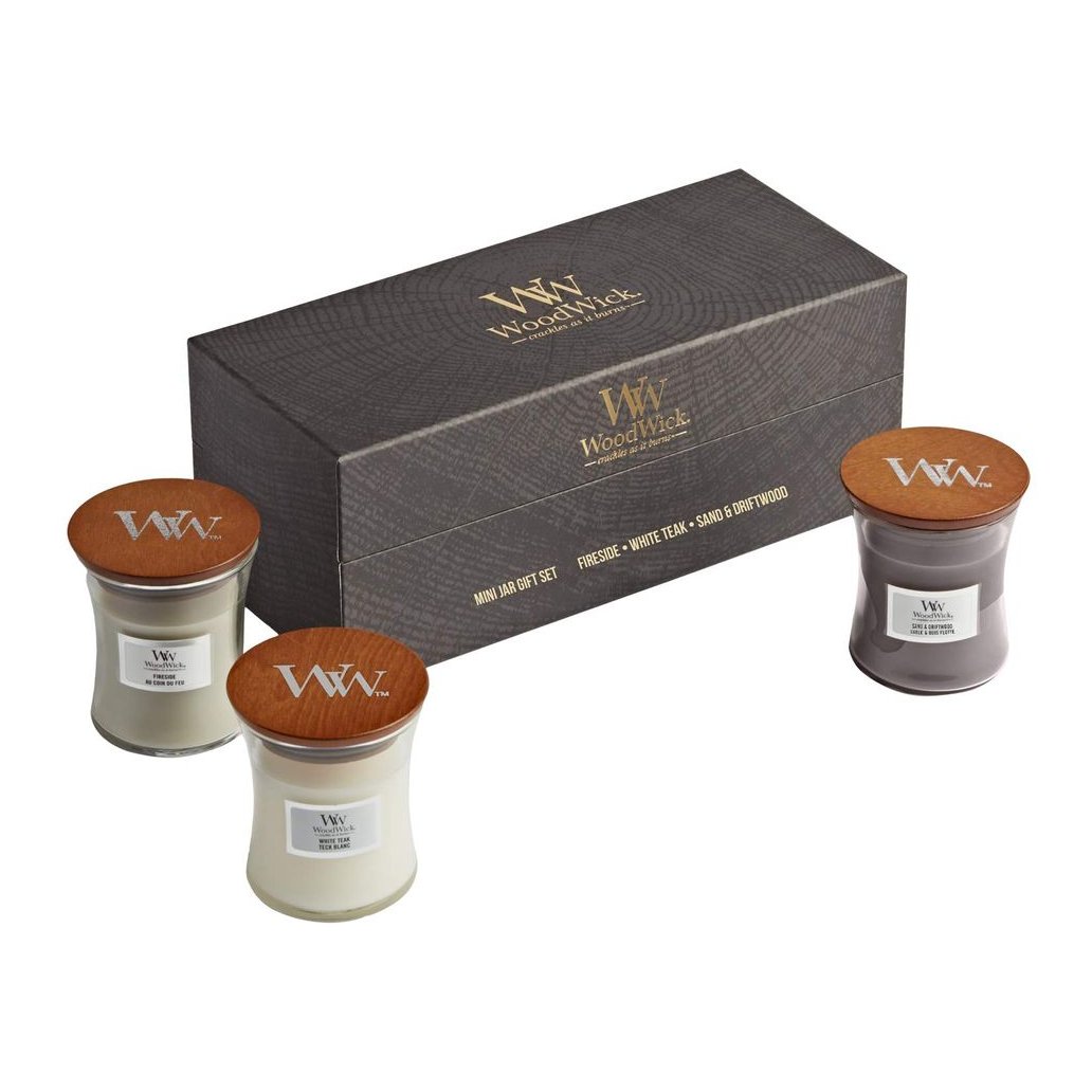 Svijeca Mirisna Ww Gift Set Mini Woody 3/1 Art.1741952E