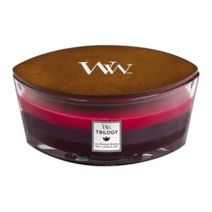 Svijeća Woodwick Sun-Ripened Berries Elipsa (do 80 sati)