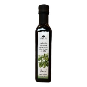 Danilo's Naturally Flavoured Extra Virgin Olive Oil from Crete Basil 250ml