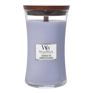 Svijeća Woodwick Lavender Spa (do 180 sati)