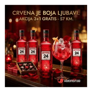 Akcija! Beefeater 24 Gin 3+1 gratis