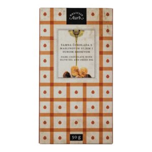 Aura Tamna čokolada s maslinovim uljem i suhom smokvom
