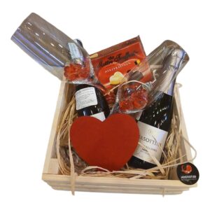 Poklon košara Herzpralinen