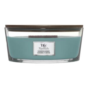 Svijeća Woodwick Classic Evergreen Cashmere (do 80 sati)