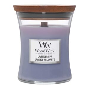 Svijeća Woodwick Lavender Spa (do 100 sati)
