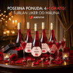 Akcija! Liker od maline Šurlan 4+1 gratis