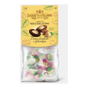 Baratti&Milano Ovetti Nocciolatino Extra Fondente Gianduja 180gr
