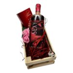 Poklon košara Crvena