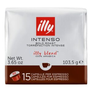 illy MPS Intenso capsule espresso, 15 kapsula