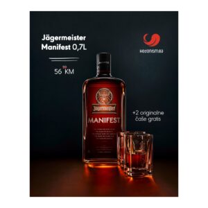 Akcija! Liker Jägermeister Manifest 0,7L +2 originalne čaše gratis