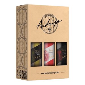 Poklon paket Andrija Žilavka&Rose&Blatina 3×0,75L