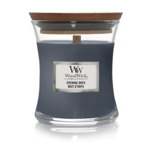 Svijeća WoodWick Classic Evening Onyx (do 100 sati)