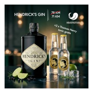 Akcija! Hendrick’s Gin + 2 x Thomas Henry Tonic gratis